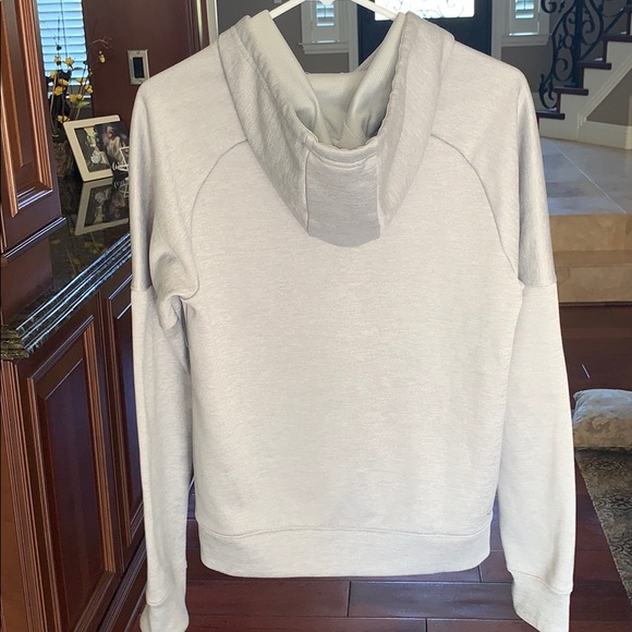 Medium adidas glitter gray hoodie - Picture 3 of 4